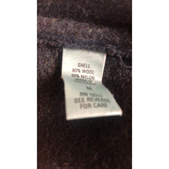 NWT Marsh landing hooded jacket/ cardigan in green herringbone size medium - Picture 12 of 13